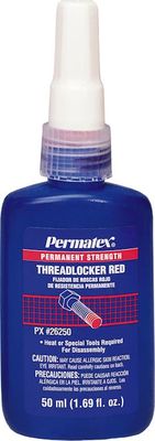 ND14050 50ML HIGH STRENGTH RED THREADLOCKER