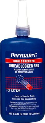 ND14025 250ML HIGH STRENGTH RED THREADLOCKER