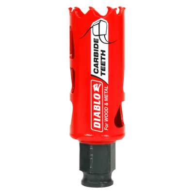 DIABLODHS1125CT 1-1/8" CARBIDE HOLESAW