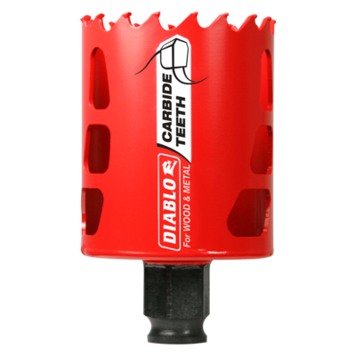 DIABLODHS2125CT 2-1/8" CARBIDE HOLESAW