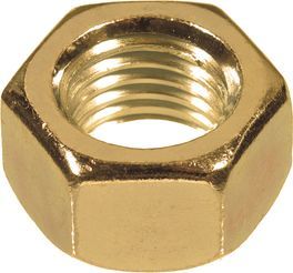 1/2-13 TOP LOCK NUT BRASS