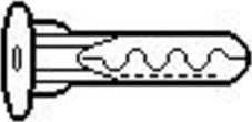 SSTPSAK34 (3/4 EMB) PLASTIC ANCHOR KIT