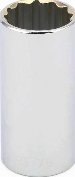 BBPS19328 3/8" Drive SAE Socket 7/8" - 3/8" Dr. 12 Pt.SAE Deep Socket  Deep