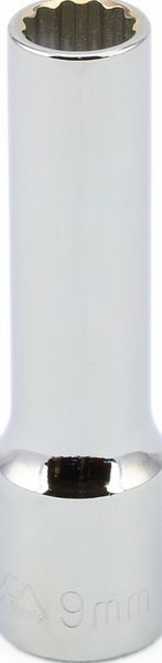 BBPS20309 3/8" Drive Metric Socket 9MM - 3/8" Dr.12 Pt. Metric Deep Socket Deep