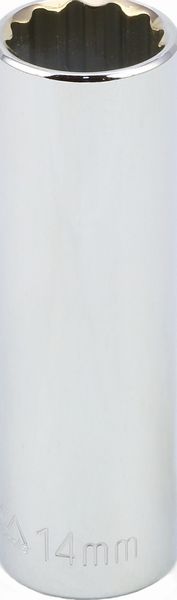 BBPS20314 3/8" Drive Metric Socket 14MM - 3/8" Dr.12 Pt. Metric Deep Socket Deep