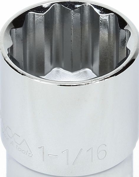 BBPS23234 1/2" Drive SAE Socket 1-1/16" - 1/2" Dr. 12 Pt. SAE Socket Standard
