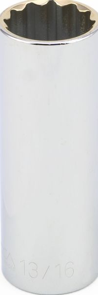 BBPS23326 1/2" Drive SAE Socket 13/16" - 1/2" Dr. 12 Pt. SAE Deep Socket Deep