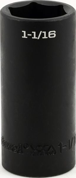 BBPS32134 Impact 1/2" Drive SAE Socket 1-1/16" - 1/2" Dr. 6 Pt. SAE Deep Impact Socket Deep Impact