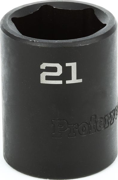 BBPS33021 Impact 1/2" Drive Metric Socket 21MM -1/2" Dr. 6 Pt. Metric Impact Socket  Impact
