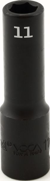 BBPS33111 Impact 1/2" Drive Metric Socket 11MM - 1/2" Dr. 6 Pt. Metric Deep Impact Socket Deep Impact