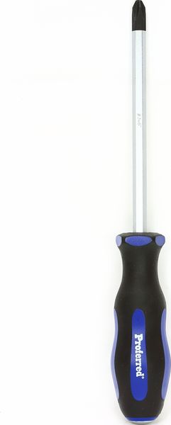 BBPT26014 Proferred Go-Thru Screwdriver No.3x6" Phillips - Blue Handle