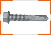 #12-24X1-1/4 HEX TEK #5PT W/NEO WASHER C BUILDEX