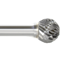 1/8 X 1/8 X 1/4 Ball Shape Solid Carbide Burr