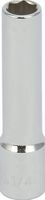 1/4&quot; Drive SAE Socket 1/4&quot; - 1/4&quot; Dr. 6 Pt. SAE Deep Socket Deep