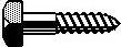 1/4X1-5/8 SQ LAG SCREW PLAIN